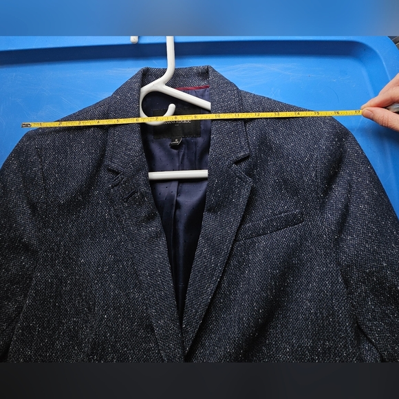 Banana Republic blue textured blazer US8 - Picture 7 of 7